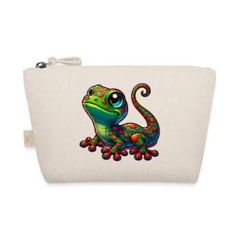 Gecko - Bio-Täschchen - Natur - Vorne