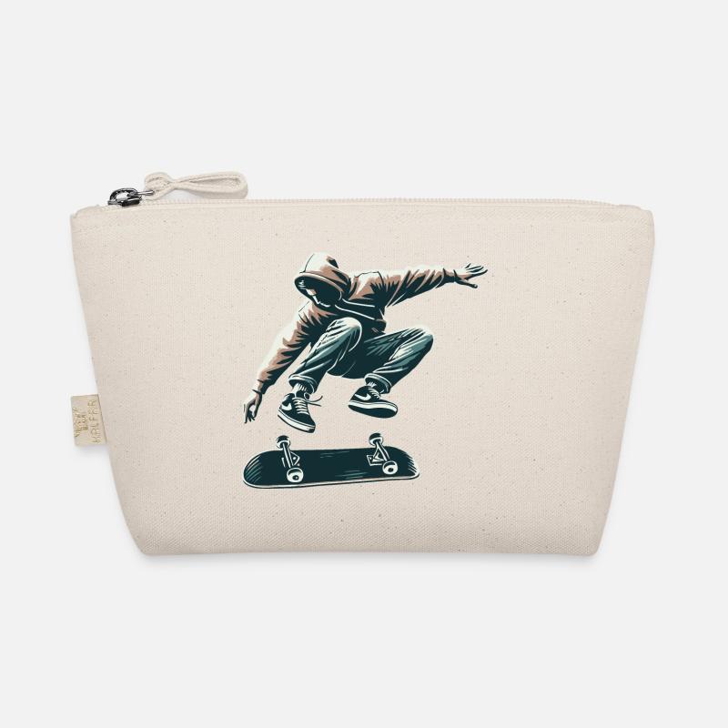 Skater - Bio-Täschchen - Natur