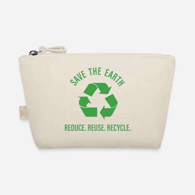 Reduce Reuse Recycle Organic Pouch