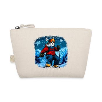 Cat Skis - Organic Pouch - nature - Front