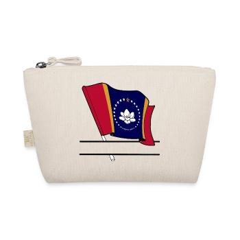 Flagge Mississippi Text Banner - Bio-Täschchen - Natur - Vorne