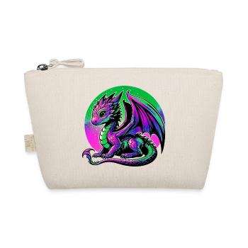 Drache - Bio-Täschchen - Natur - Vorne