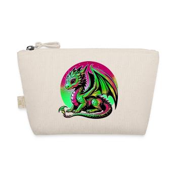 Drache - Bio-Täschchen - Natur - Vorne