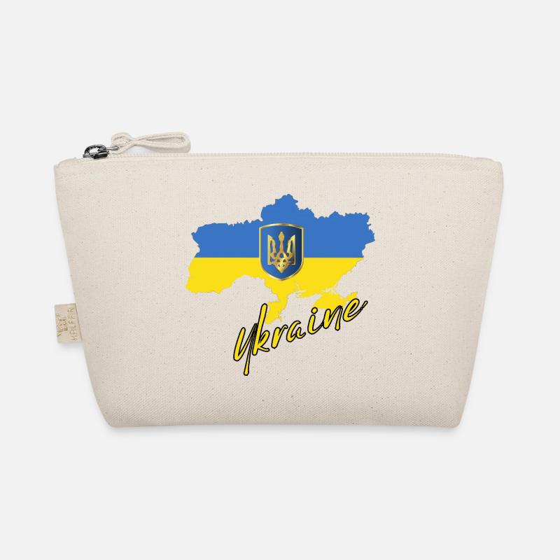 Ukrainian pride, Ukrainian flag Organic Pouch