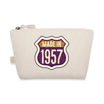 Badge Vintage Made in 1957 - Trousse biologique - nature - Devant