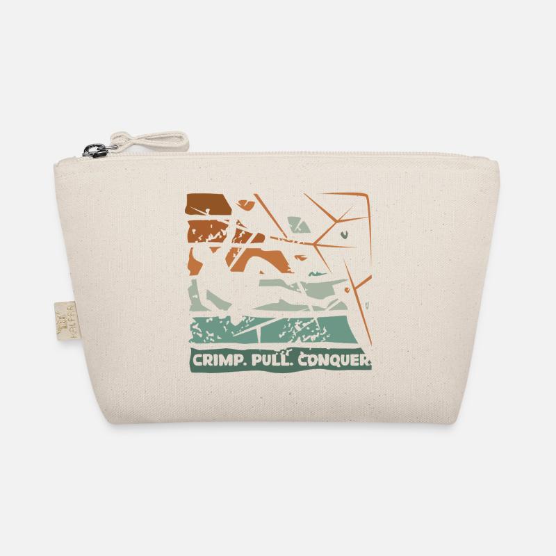 Bouldering – Crimping. Pull. Conquer. Organic Pouch