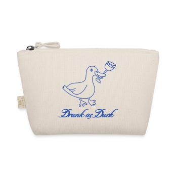 Drunk as Duck - Jeu de mots à boire amusant - Trousse biologique - nature - Devant