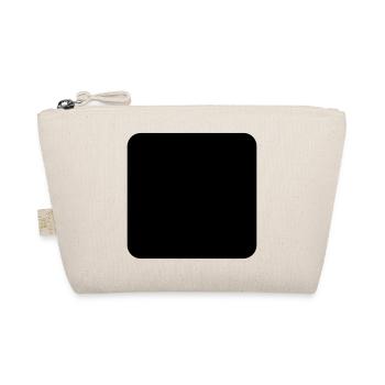 rounded square - Organic Pouch - nature - Front