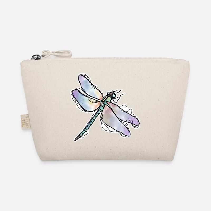 Libelle - Bio-Täschchen - Natur