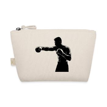 Ring de boxe Fighter crochet droit - Trousse biologique - nature - Devant