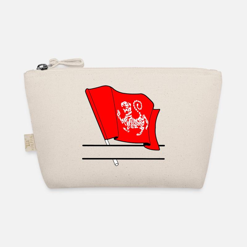 Drapeau de avec karaté Shotokan avec espace libre Trousse biologique