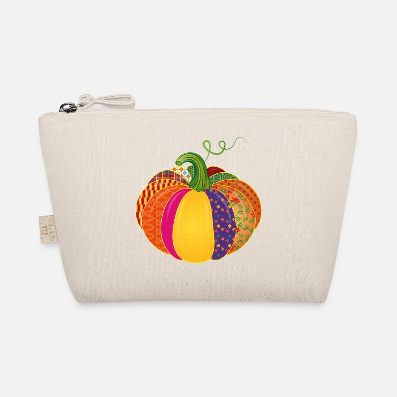 Citrouille patchwork – Décoration d’automne à motifs colorés Trousse biologique