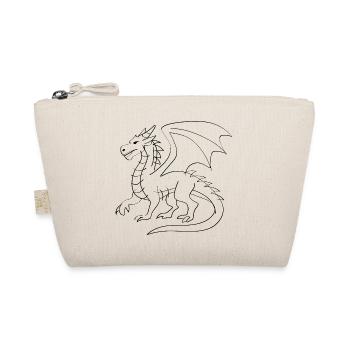 Dragon Illustration - Trousse biologique - nature - Devant