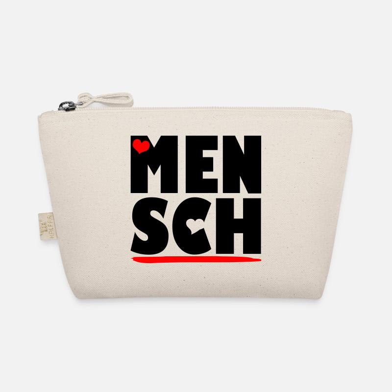 MENSCHLICHKEIT - Bio-Täschchen - Natur
