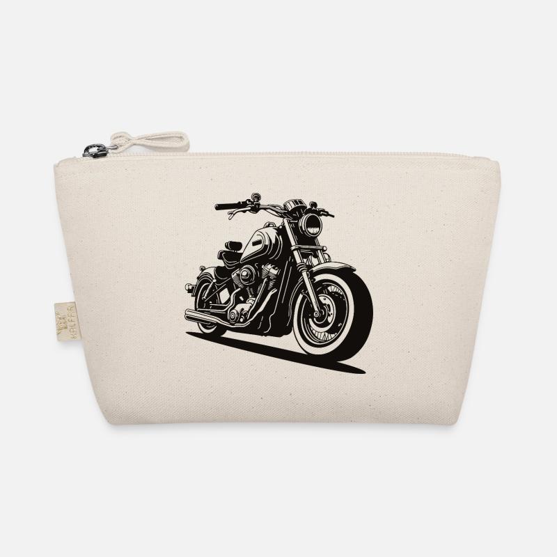 Retro Biker Style Bio-Täschchen