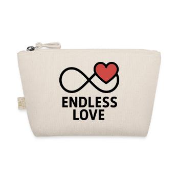 Amour infini Cœur Motivation - Trousse biologique - nature - Devant