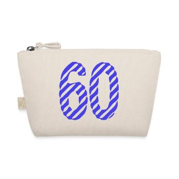 60. 60 ANS. 60e ANNIVERSAIRE. ANNIVERSAIRE 60 ANS. - Trousse biologique - nature - Devant