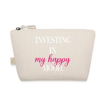 Investing In My Happy Mood Self Care Fun	 - Organic Pouch - nature - Front