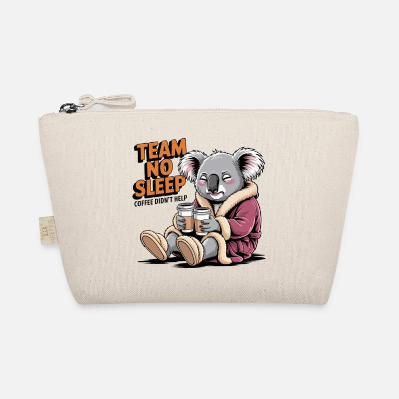 Team No Sleep Koala Organic Pouch