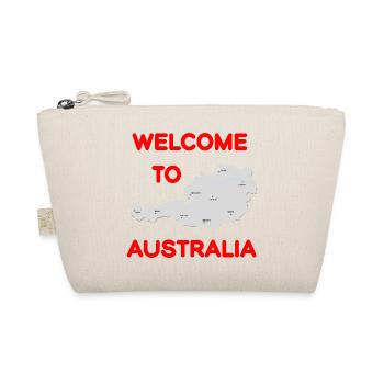 Welcome design Austria and Australia - Organic Pouch - nature - Front