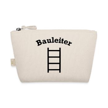Funny Construction Manager Head Construction Site Design - Organic Pouch - nature - Front