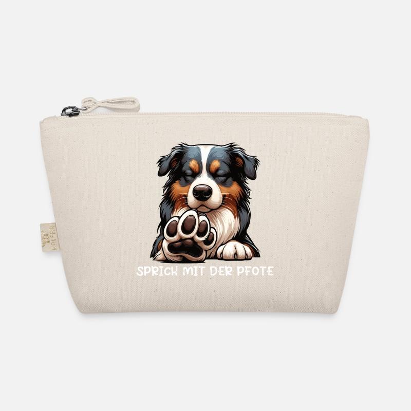 Sprich mit der Pfote Australian Shepherd Aussie  Bio-Täschchen
