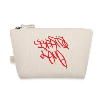 Expressive graffiti design Bratislava - Organic Pouch - nature - Front