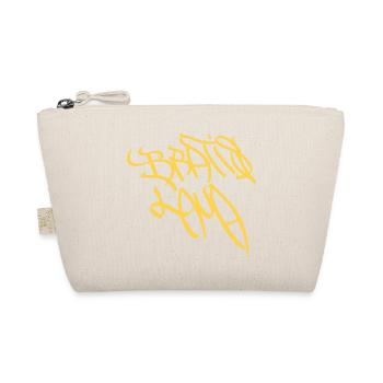 Artistic graffiti lettering Bratislava - Organic Pouch - nature - Front