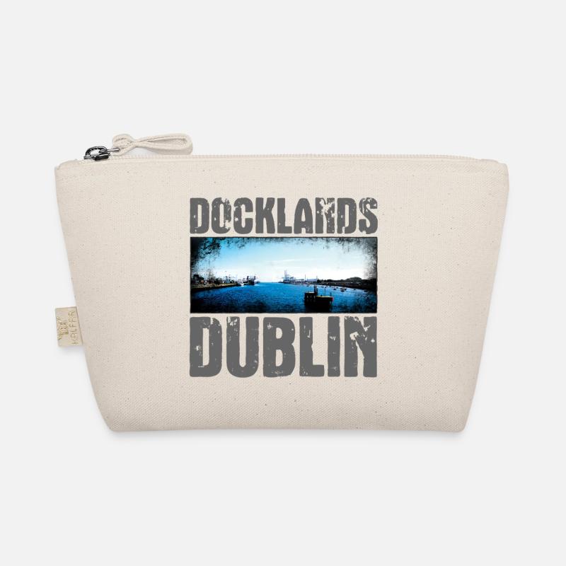 Docklands Dublin Wasseransicht Bio-Täschchen