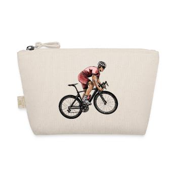 Cycliste dynamique en compétition - Trousse biologique - nature - Devant