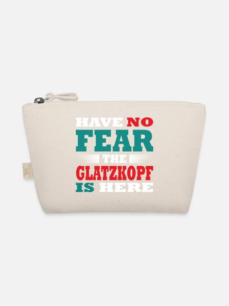 Have no Fear the Bald Head is here Outfit - Organic Pouch - nature