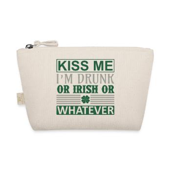 Kiss me drunk irish - Organic Pouch - nature - Front