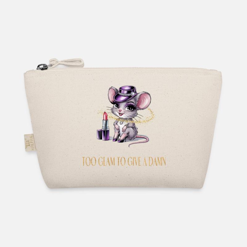 Souris chaude avec glamour et rouge à lèvres Trousse biologique