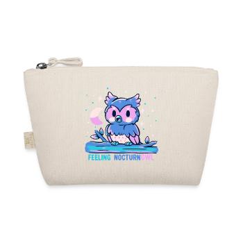 Feeling NocturnOWL - Organic Pouch - nature - Front