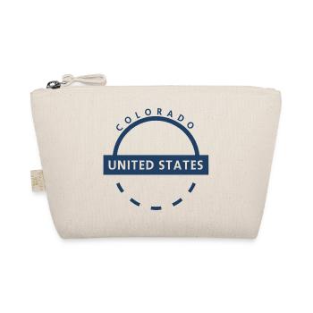 Colorado United States Badge - Organic Pouch - nature - Front