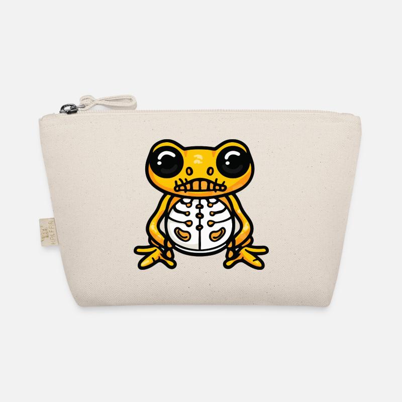 Frog Halloween Zombie Organic Pouch