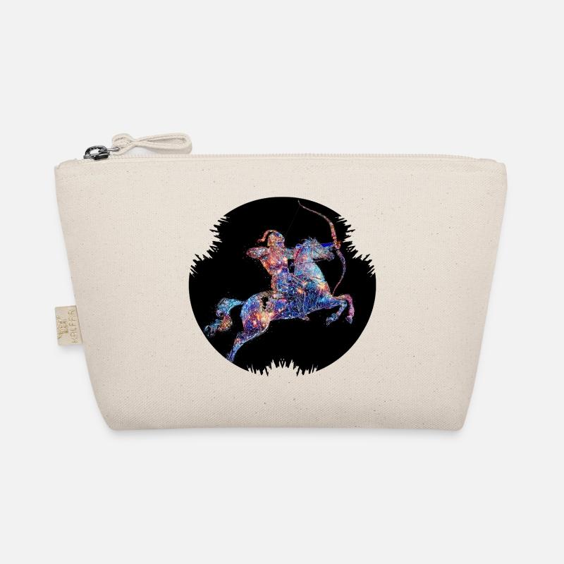 Geometric constellation Sagittarius Organic Pouch