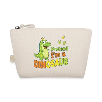 Pretend I'm a Dinosaur - Organic Pouch - nature - Front