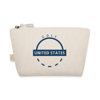 Golf USA emblem - Organic Pouch - nature - Front