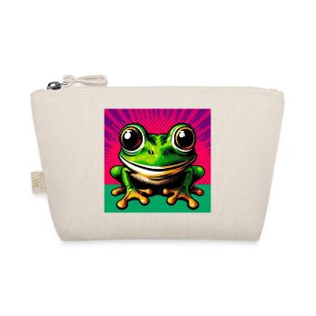 frog - Organic Pouch - nature - Front