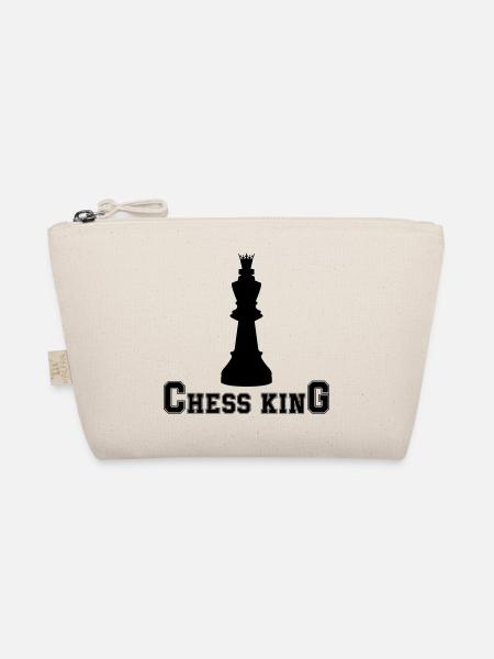 Chess King - Bio-Täschchen - Natur - Vorne
