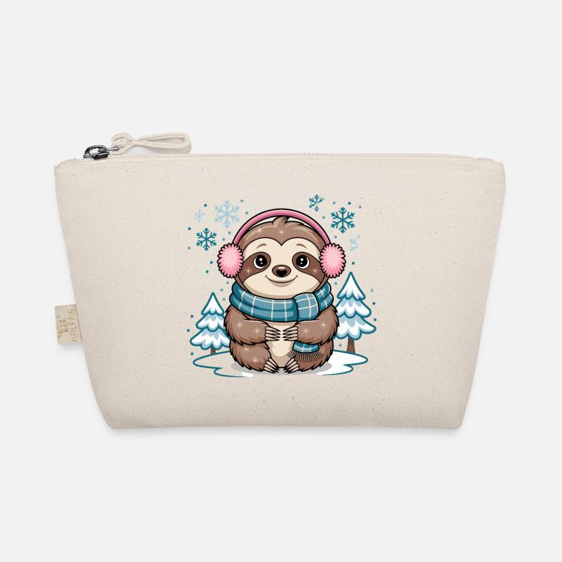 Paresseux d’hiver avec écharpe et cache-oreilles Trousse biologique