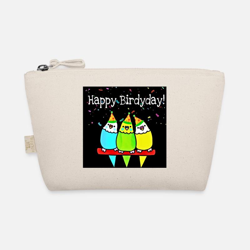Trois oiseaux d’anniversaire colorés Trousse biologique