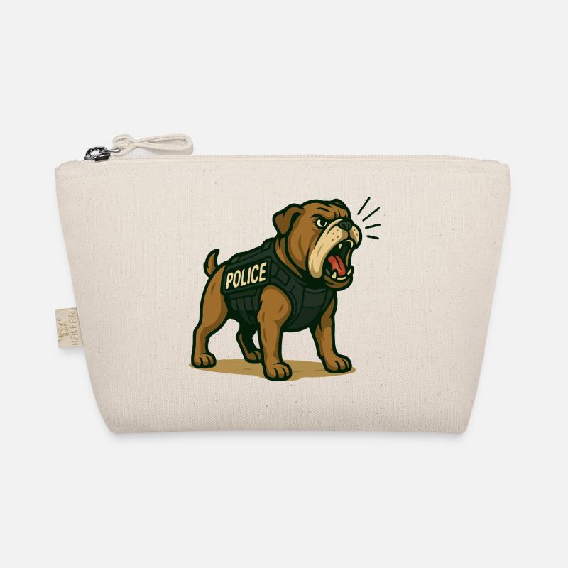 Illustration de bouledogue policier Trousse biologique