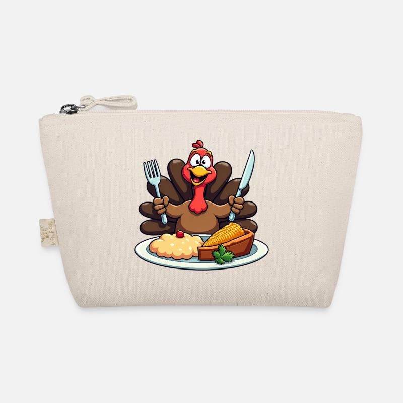 Thanksgiving Drôle Dinde de Thanksgiving Trousse biologique