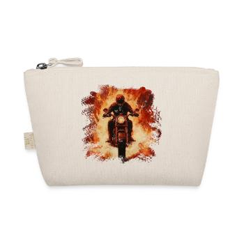Flame Storm Motorcyclists - Organic Pouch - nature - Front