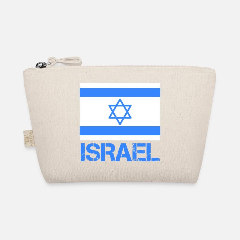 Flagge Israels mit Davidstern Bio-Täschchen