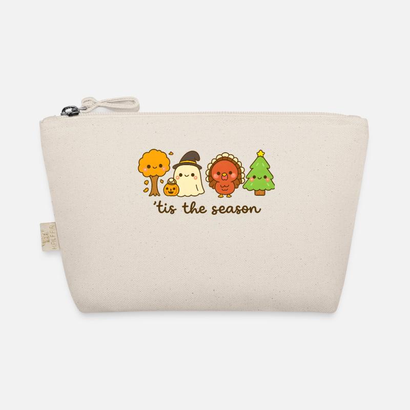 C’est la saison mignon équipage de vacances, Noël Trousse biologique