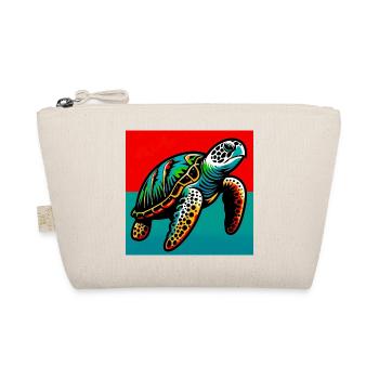 turtle - Organic Pouch - nature - Front
