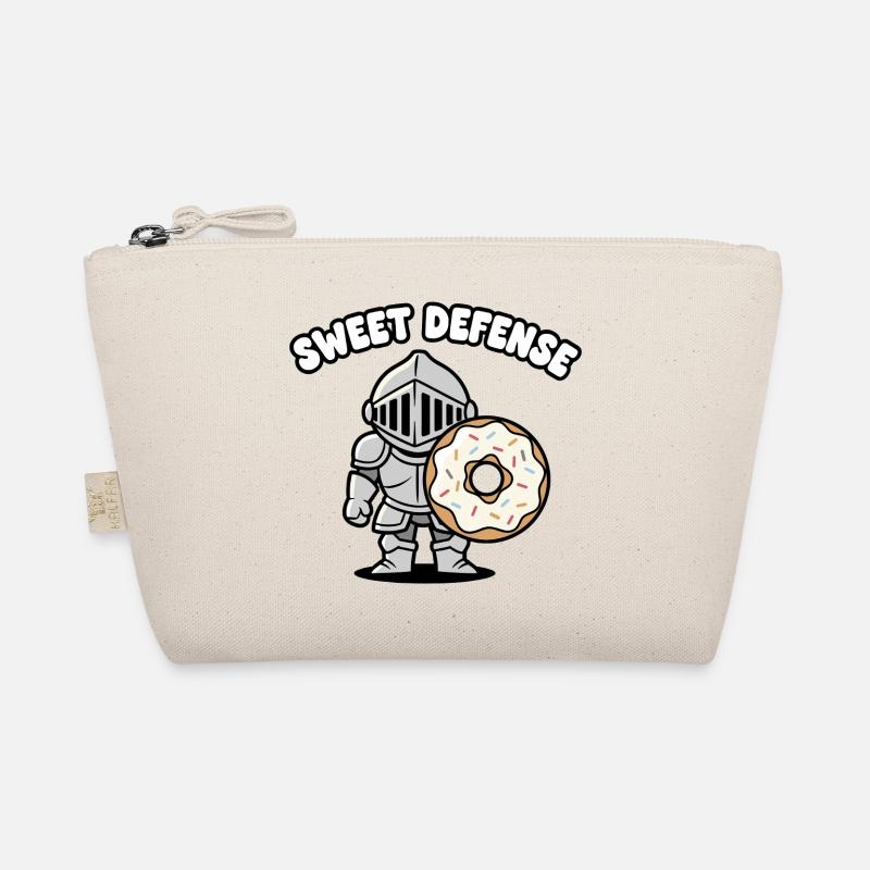 Ritter mit Donut Bio-Täschchen